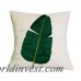 Plantas tropicales hoja de palma hojas verdes Monstera cojín Flor del hibisco cojín decorativo funda de almohada de lino Beige ali-01427377